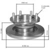 SERI DISCHI FRENO ANTERIORE DAILY 35C9-C13
